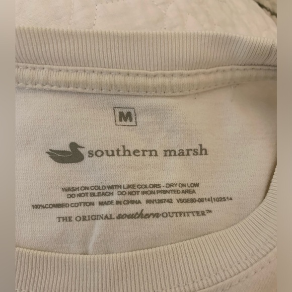 Southern Marsh American Flag Logo Shirt - Picture 4 of 4